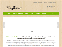 Tablet Screenshot of playzone.co.nz